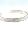 Bracelet - Sterling Silver - 1/4" - Orca - Shorter Length