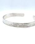 Bracelet - Sterling Silver - 1/4" - Wolf - Shorter Length