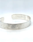 Bracelet - Sterling Silver - 3/8" - Orca - Shorter Length