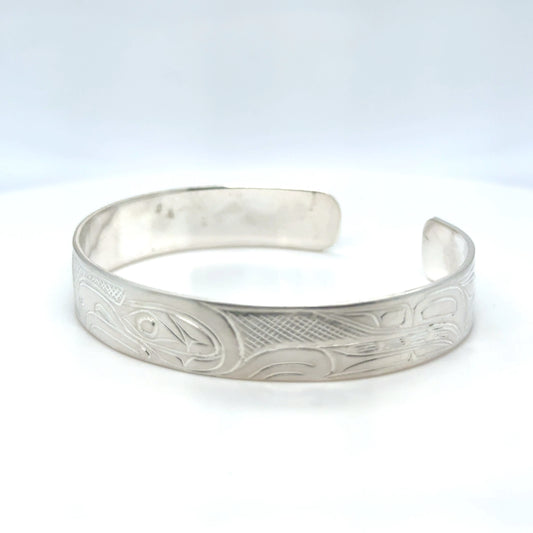 Bracelet - Sterling Silver - 3/8" - Eagle - Shorter Length