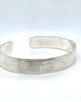 Bracelet - Sterling Silver - 3/8" - Eagle - Shorter Length