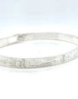 Bangle - Sterling Silver - 1/4" - Orca & Bear - Longer Length