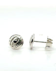 Earrings - Sterling Silver - Stud - Bear - Mini - 8mm
