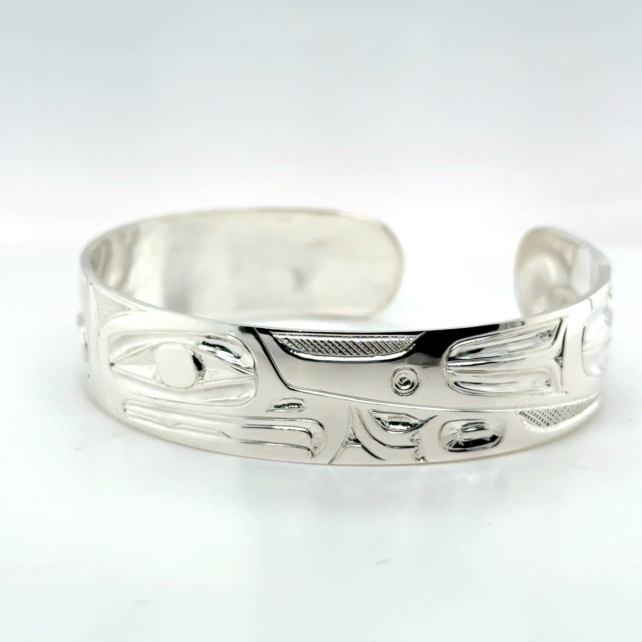 Bracelet - Sterling Silver - 1/2" - Eagle