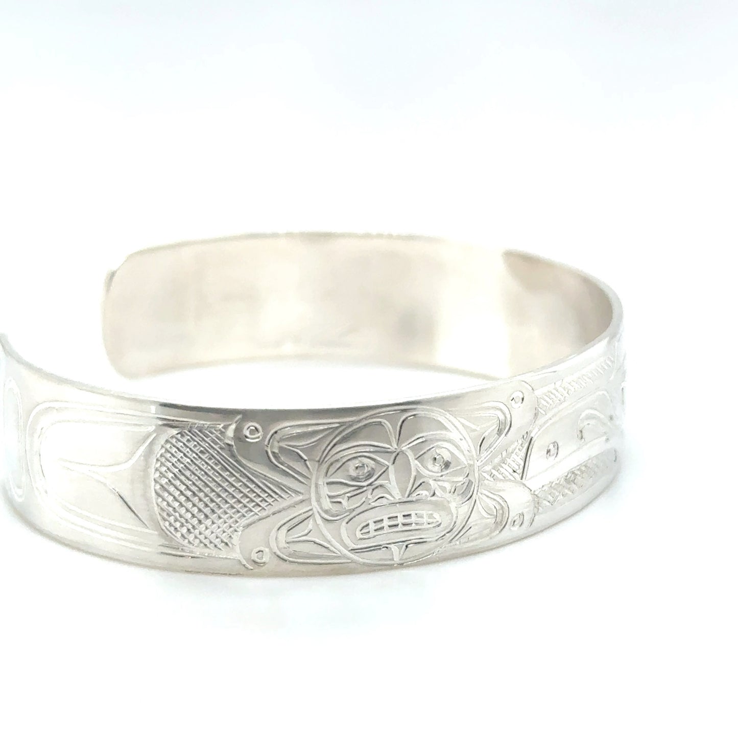 Bracelet - Sterling Silver - 1/2" - Raven & Sun