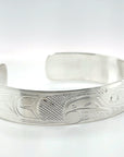 Bracelet - Sterling Silver - 1/2" - Raven