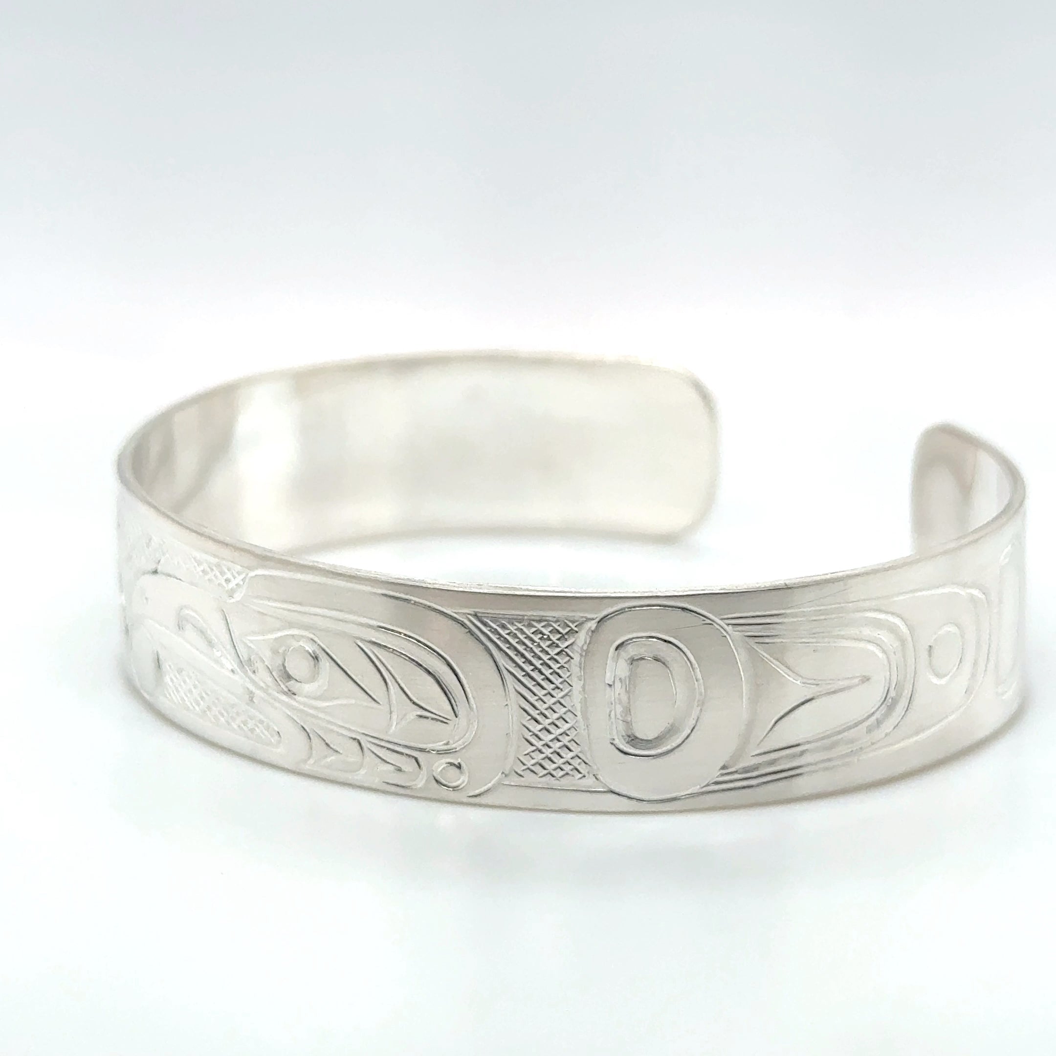 Bracelet - Sterling Silver - 1/2" - Raven