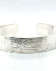 Bracelet - Sterling Silver - 1/2" - Raven & Orca