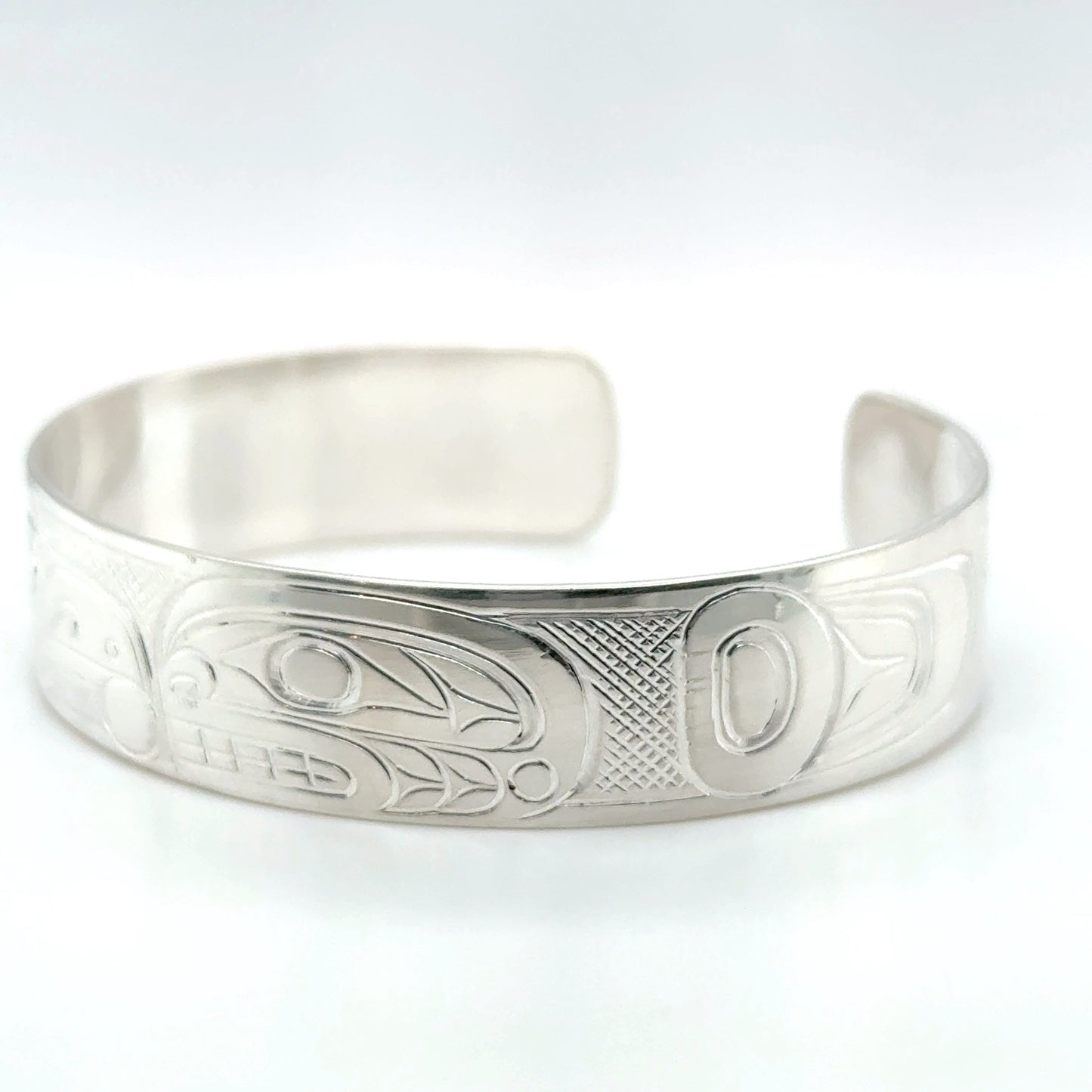 Bracelet - Sterling Silver - 1/2" - Raven & Orca