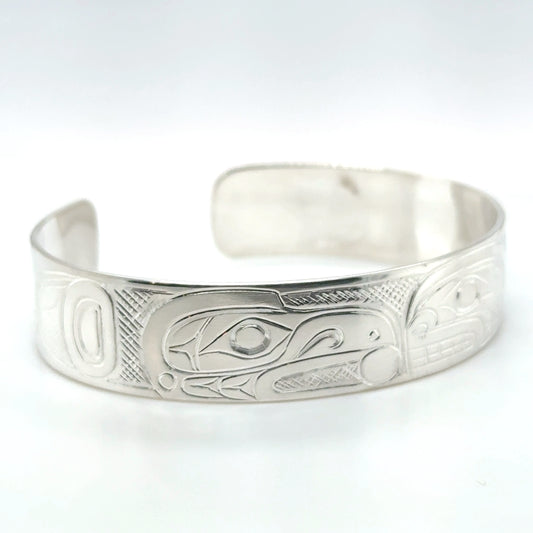 Bracelet - Sterling Silver - 1/2" - Raven & Orca