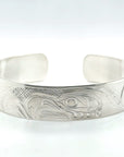 Bracelet - Sterling Silver - 1/2" - Eagle