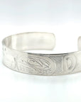 Bracelet - Sterling Silver - 1/2" - Eagle & Orca