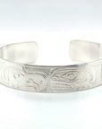 Bracelet - Sterling Silver - 1/2" - Eagle & Orca