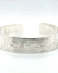Bracelet - Sterling Silver - 1/2" - Orca & Bear