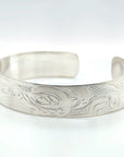 Bracelet - Sterling Silver - 1/2" - Bear & Wolf