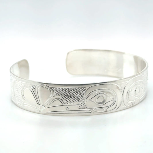 Bracelet - Sterling Silver - 1/2" - Hummingbirds