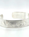 Bracelet - Sterling Silver - 1/2" - Hummingbirds