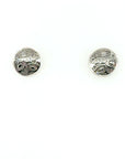 Earrings - Sterling Silver - Stud - Orca 2 - Small - 10mm