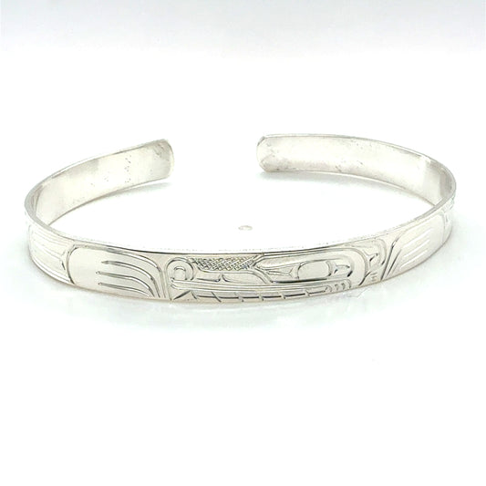 Bracelet - Sterling Silver - 1/4" - Wolf