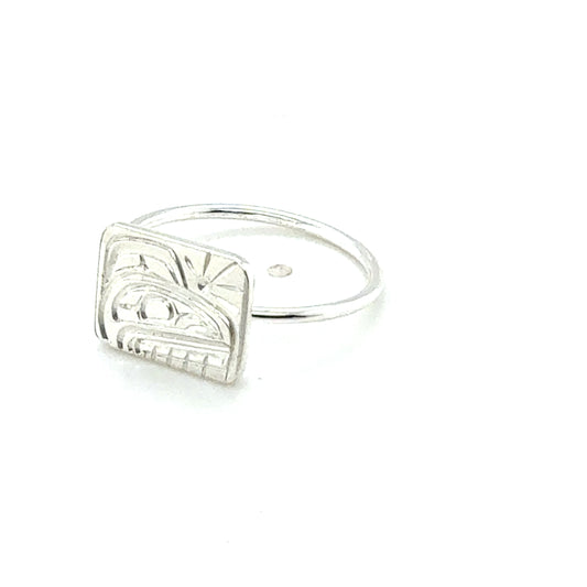 Ring - Sterling Silver - Wire - Orca