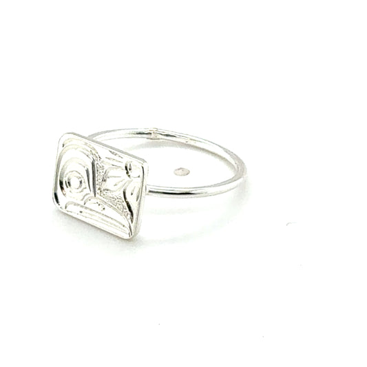 Ring - Sterling Silver - Wire - Hummingbird