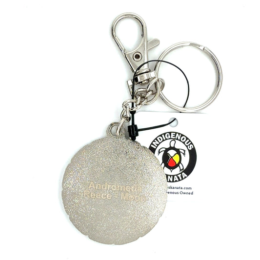 Keychain - Enamel - Moon
