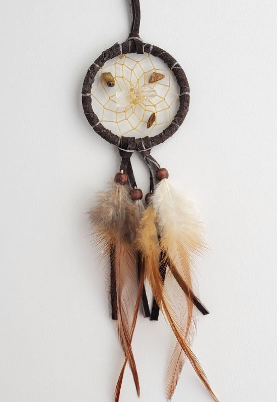 Dream Catcher - 2" - Vision Seeker - Dark Brown