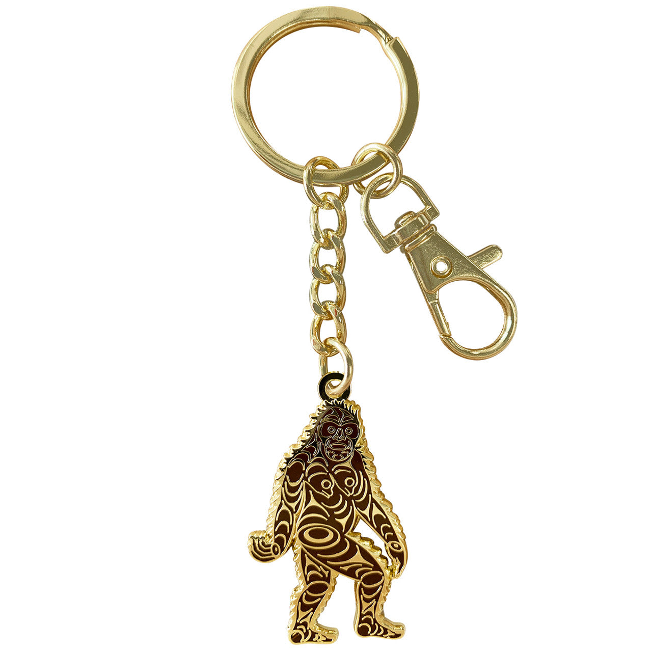 Keychain - Enamel - Sasquatch