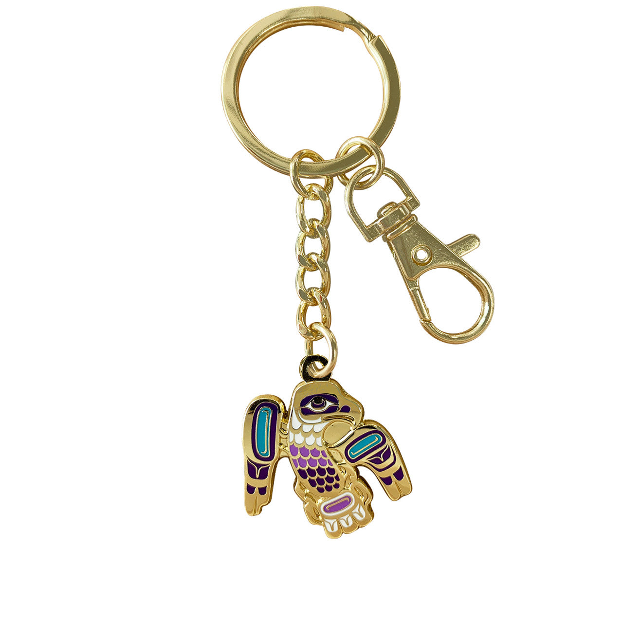 Keychain - Enamel - Eagle Flight