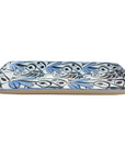 Platter - Porcelain - Rectangle - Hummingbird