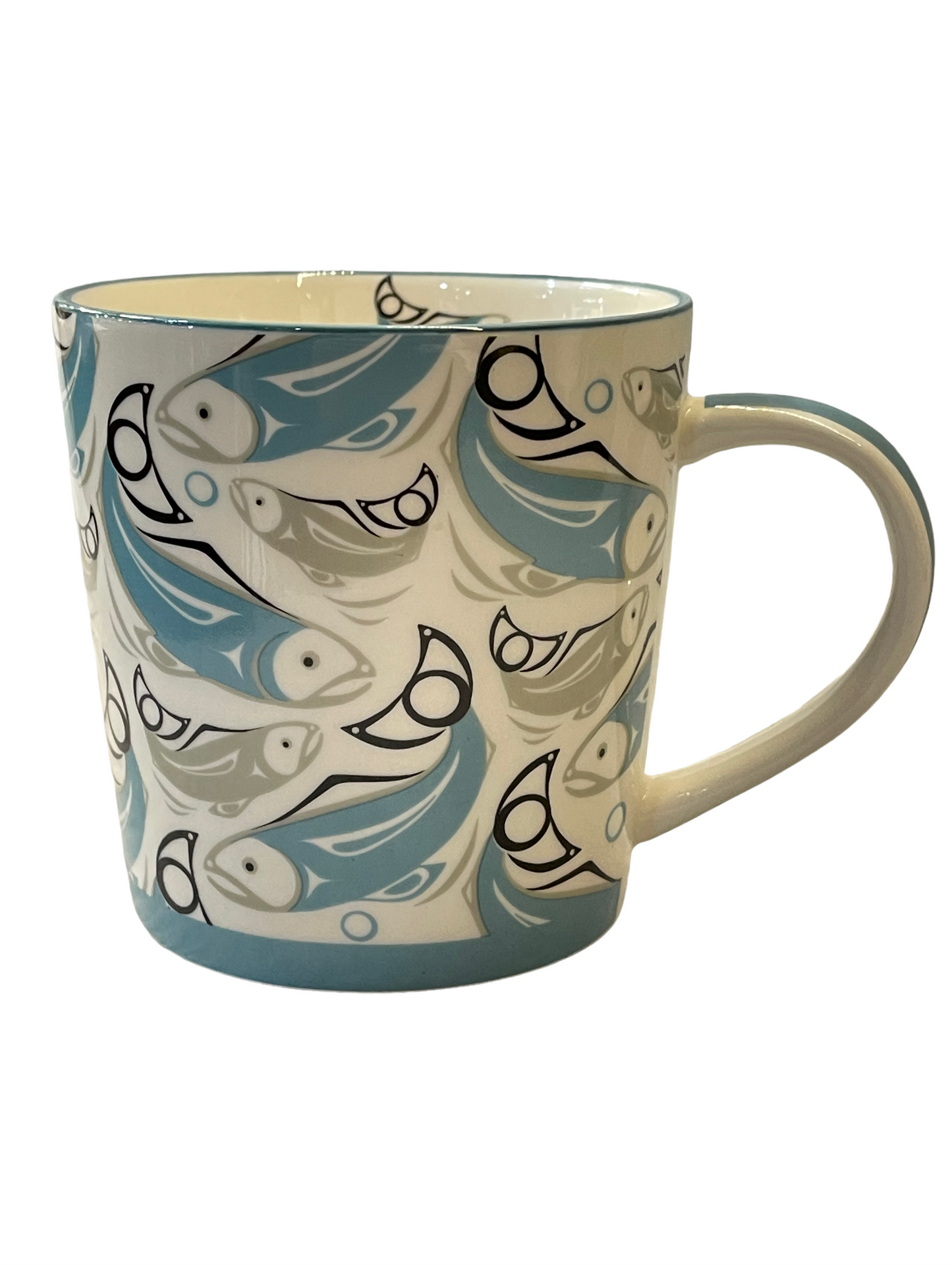 Mug - Porcelain - Salmon