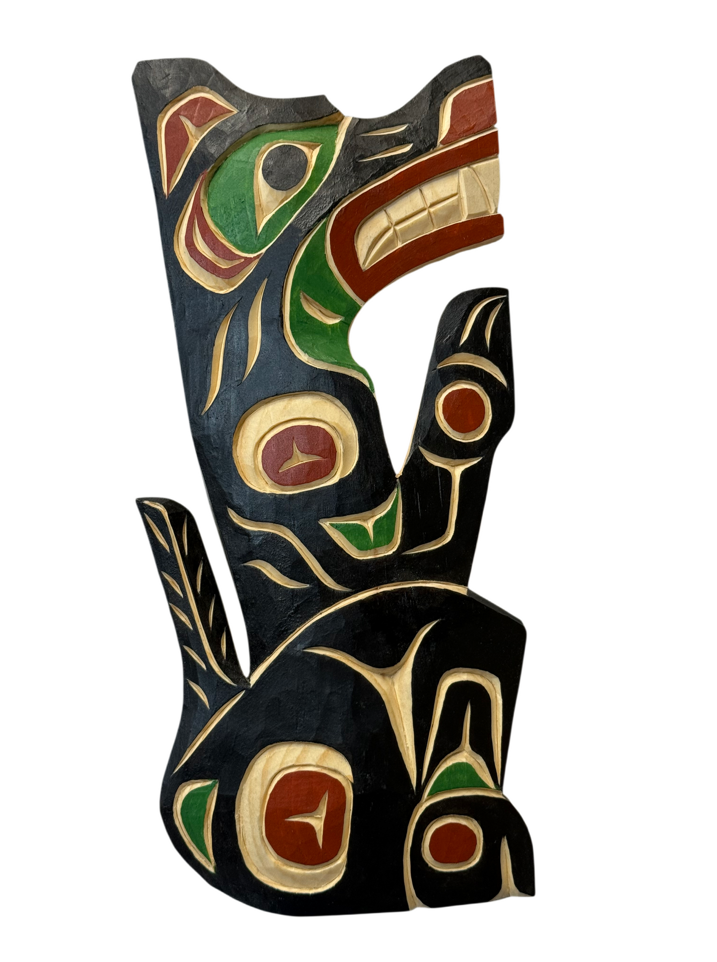 Wooden Plaque - Pine - Wolf