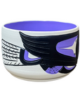 Ceramic Pot - Medium - Eagle - Purple