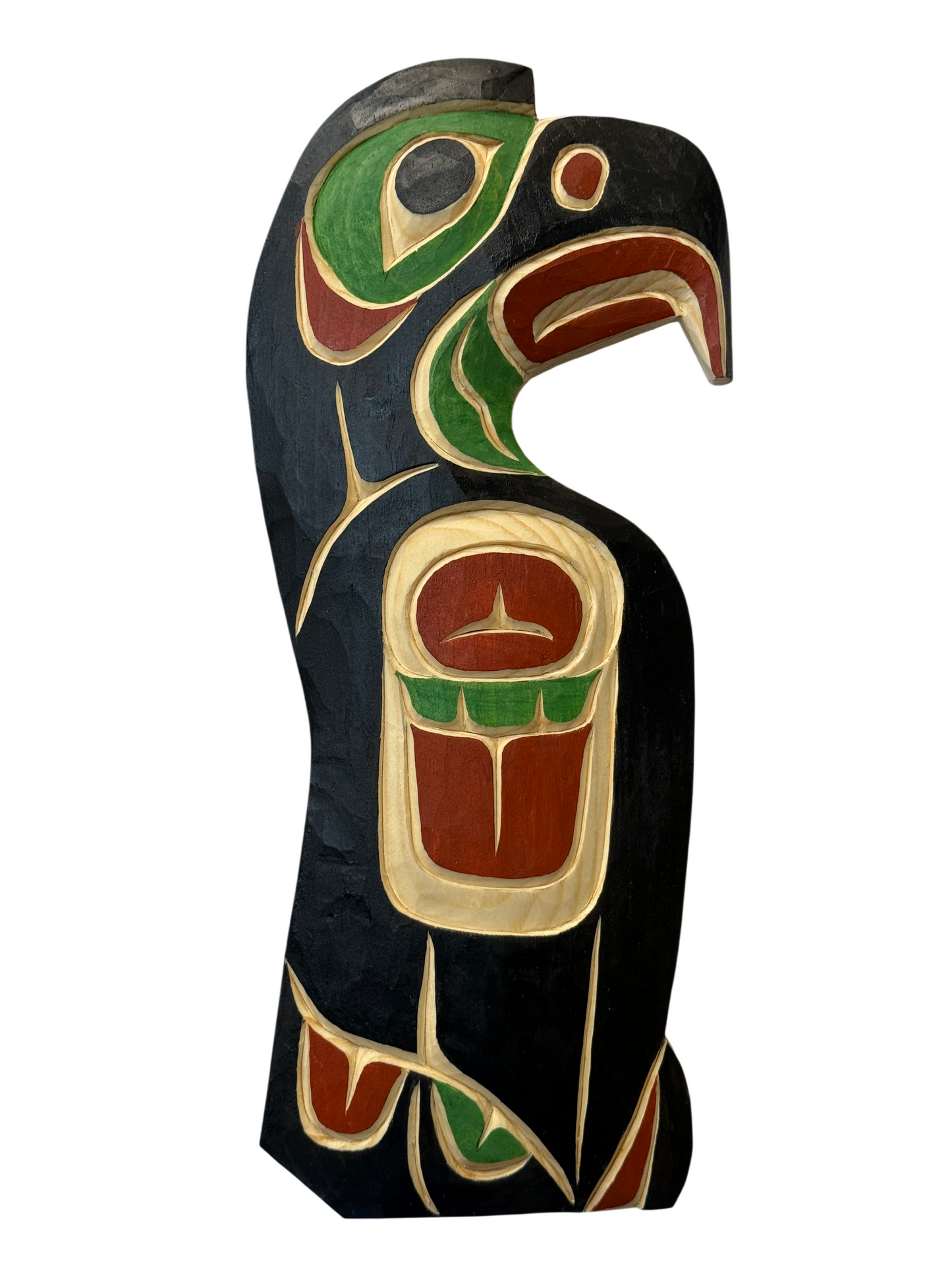 Wooden Plaque - Pine - Eagle