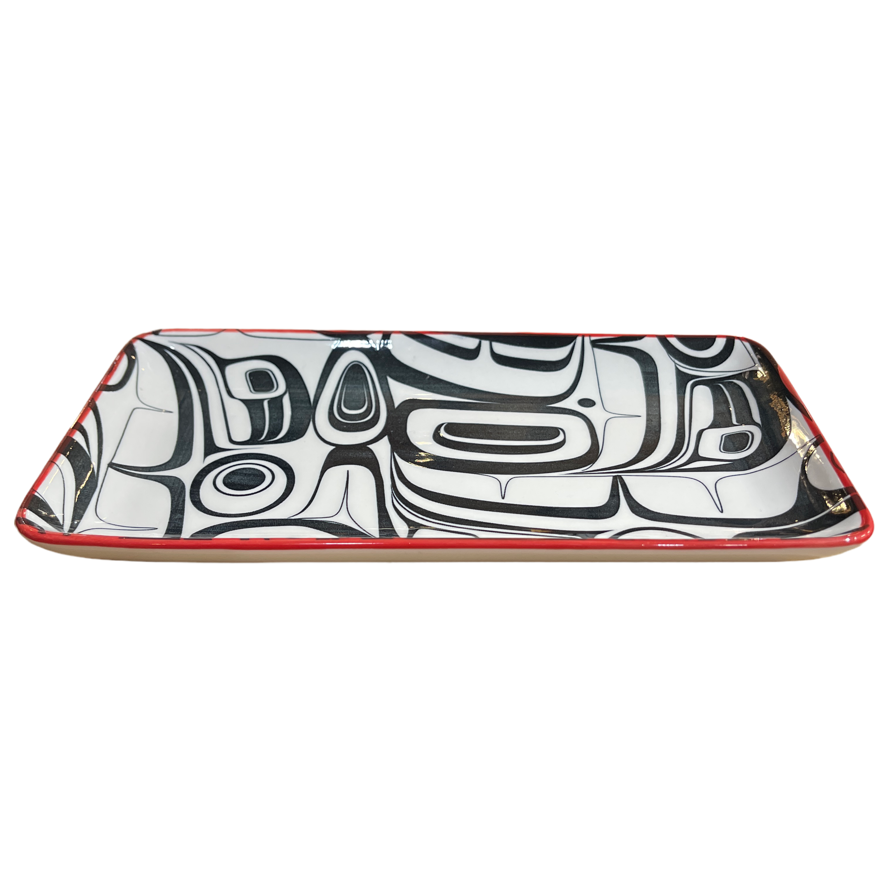 Platter - Porcelain - Rectangle - Raven