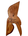 Wooden Plaque - Pine - Hummingbird
