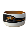 Ceramic Pot - Small - Raven - Gold