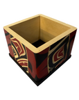 Bentwood Box - Carved - Eagle - Black