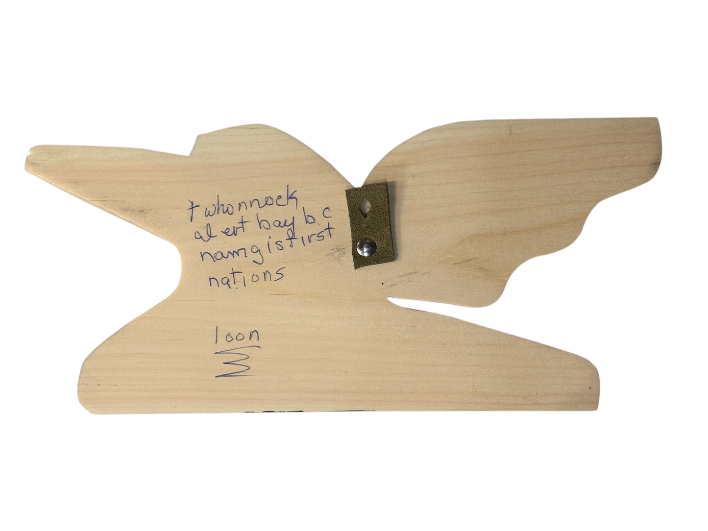 Wooden Plaque - Pine - Loon