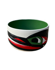 Ceramic Pot - Small - Wolf & Raven - Green