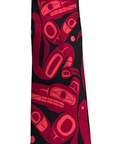 Tie - Silk - Wolf - Red