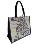 Tote Bag - Jute - Raven Natural