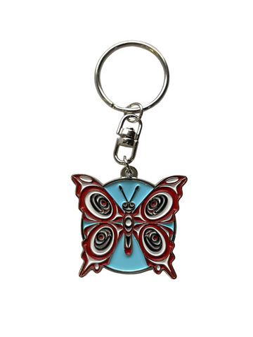 Keychain - Enamel - Butterfly