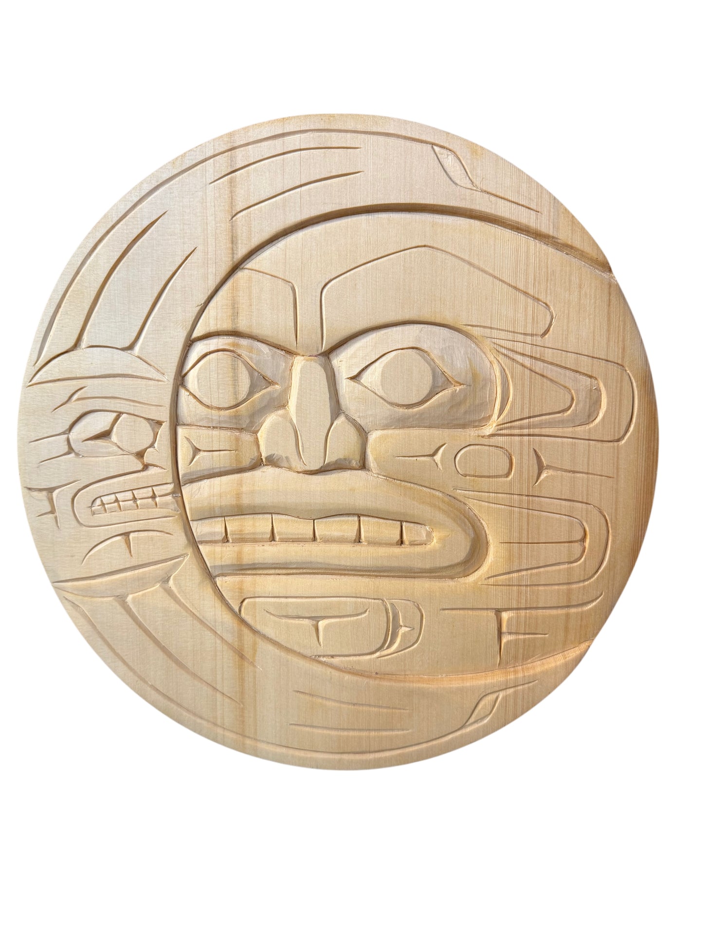 Wooden Plaque - Yellow Cedar - 14" - Eclipse