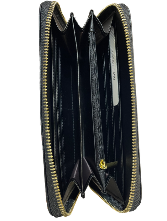 Wallet - Leather - Black - Spirit Eagle