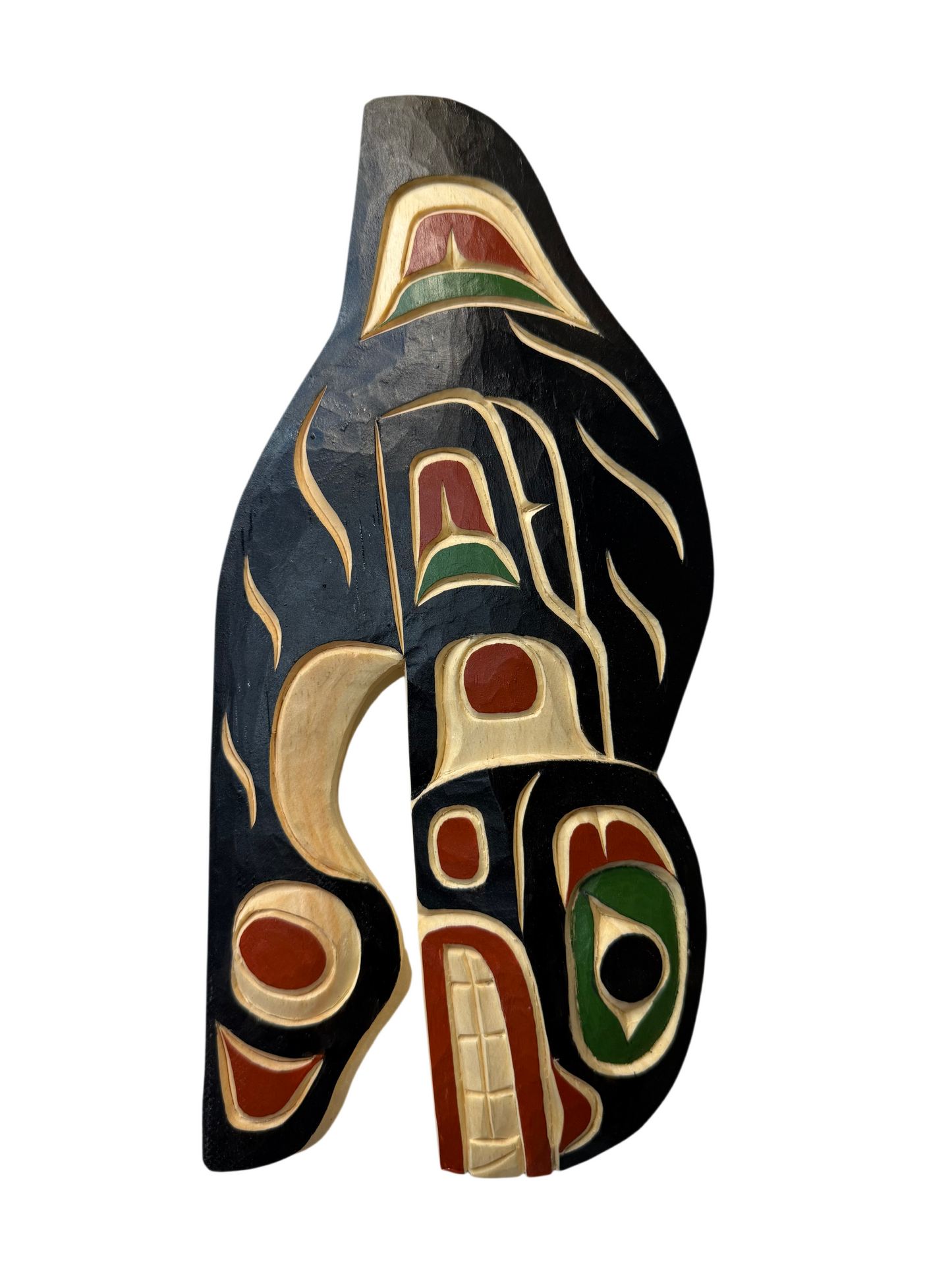 Wooden Plaque - Pine - Orca