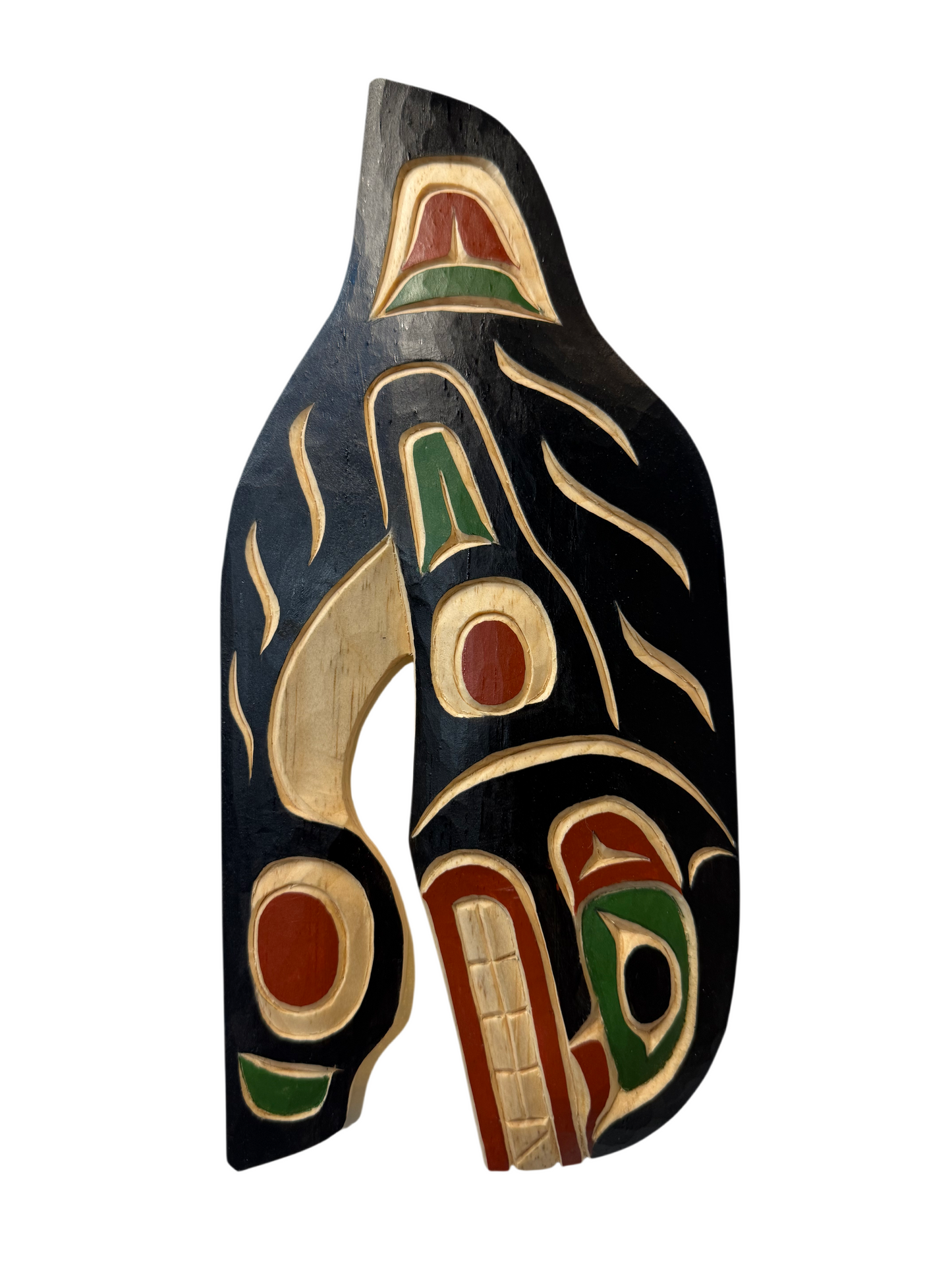 Wooden Plaque - Pine - Orca