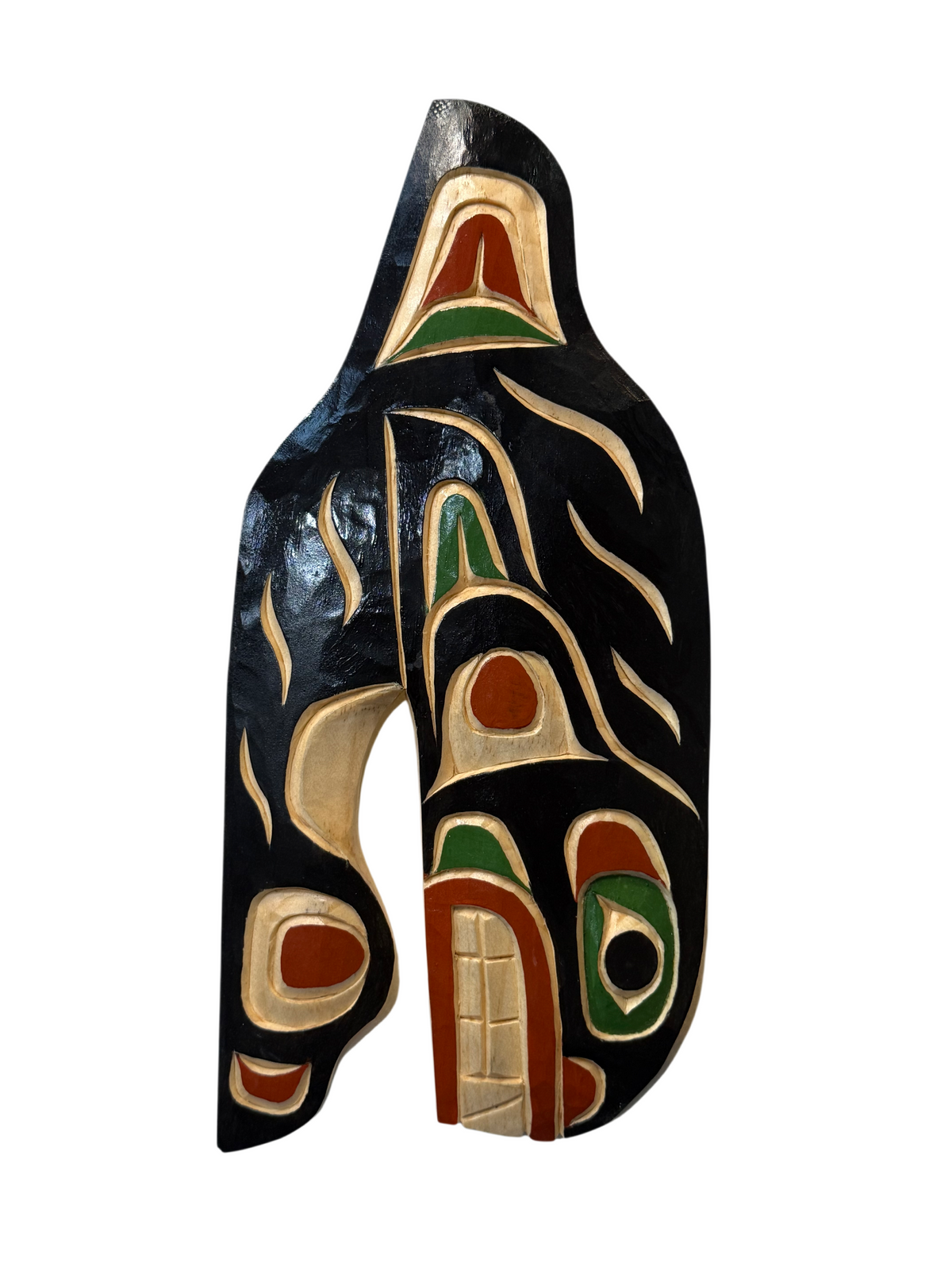 Wooden Plaque - Pine - Orca