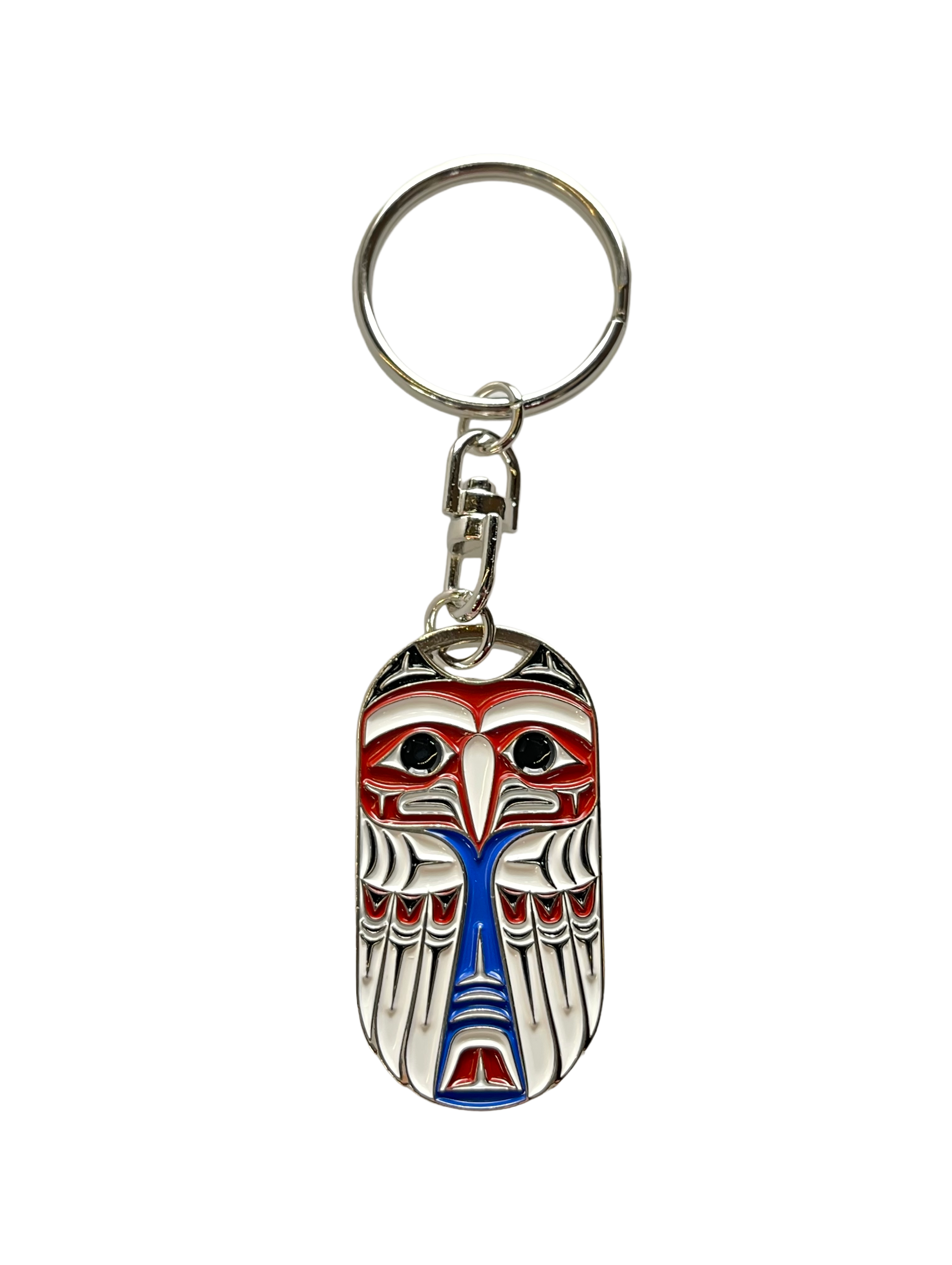 Keychain - Enamel - Snowy Owl
