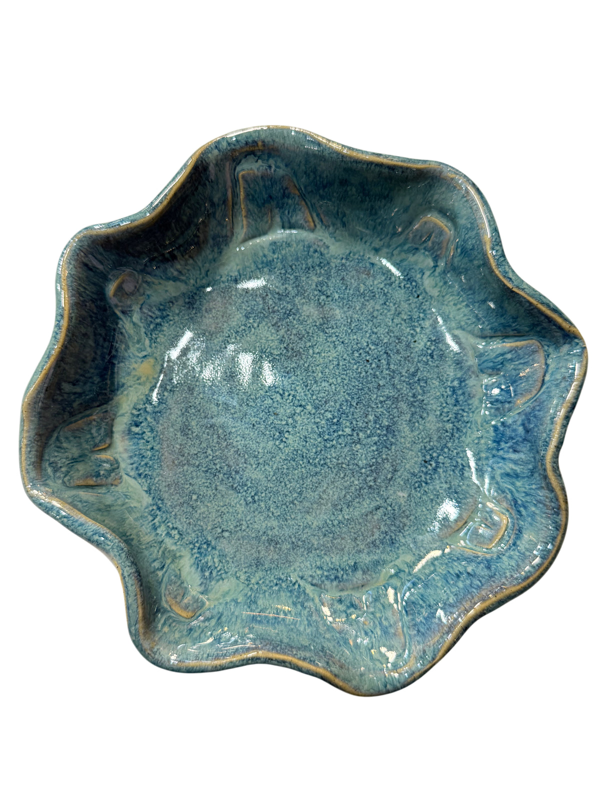 Ceramic Dish - Bowl - Medium - Ruffled
